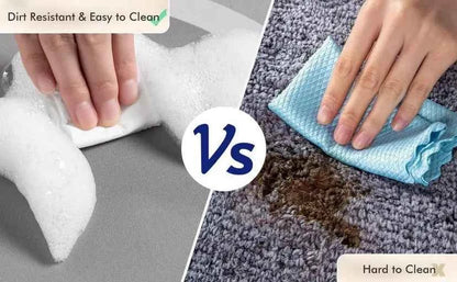 Quick Dry Anti-Slip Water Absorbent Bathroom Floor Mat (Pack of 2)