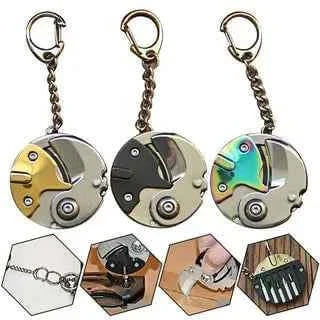 Portable Multi-Function Keychain Bottle Opener & Can Opener Tool