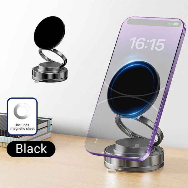 Magnetic Wireless Car Phone Charger & Dashboard Phone Holder