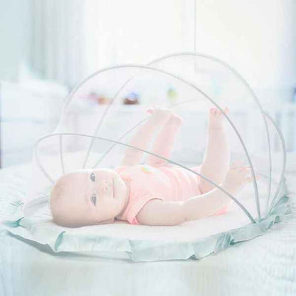 Foldable Baby Mosquito Net – Portable Pop-Up Infant Protective Bed Net