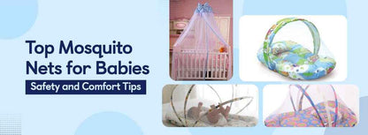 Foldable Baby Mosquito Net – Portable Pop-Up Infant Protective Bed Net