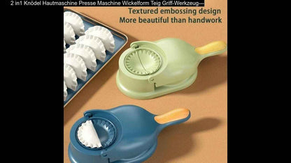 2-in-1 Dumpling Maker – Dough Press & Dumpling Wrapper Mould