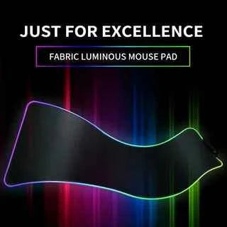 RGB Gaming Mouse Pad – Large Soft LED Extended Desk Mat
