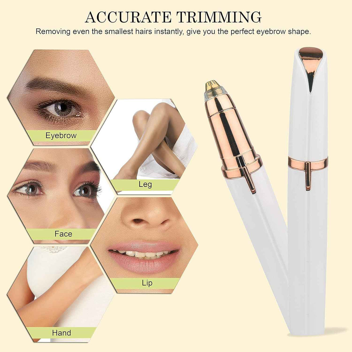 Flawless Eyebrow Trimmer for women
