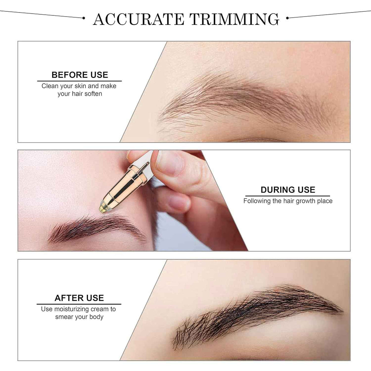 Flawless Eyebrow Trimmer for women