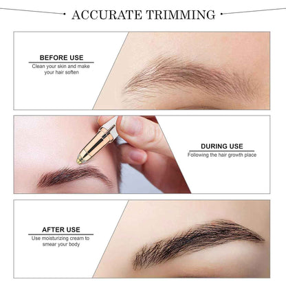 Flawless Eyebrow Trimmer for women
