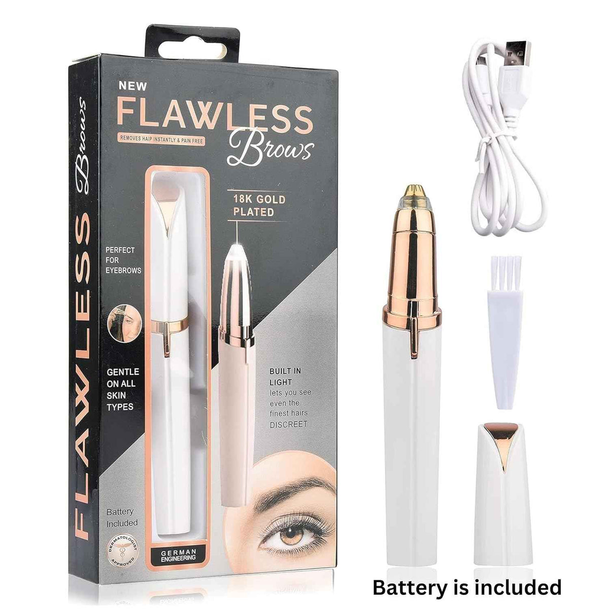 Flawless Eyebrow Trimmer for women
