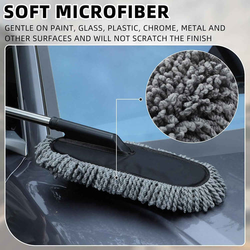 Soft Microfiber Car Duster Brush
