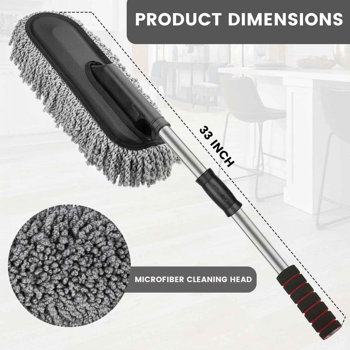 Soft Microfiber Car Duster Brush