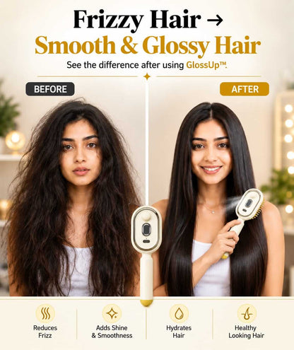 Smart Mist & Scalp Massage Hair Brush
