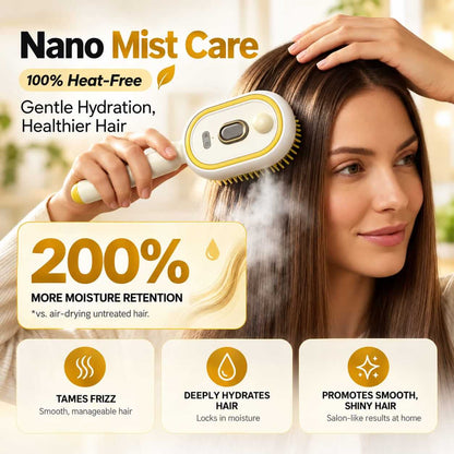 Smart Mist & Scalp Massage Hair Brush