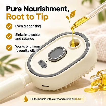 Smart Mist & Scalp Massage Hair Brush