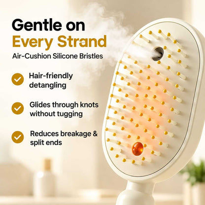 Smart Mist & Scalp Massage Hair Brush